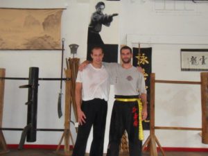 Private Training with Sifu Adrien Jeunemaitre at Master Didier Beddar's Kwoon in Paris